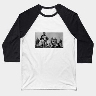 Seven Samurai Akira Kurosawa Baseball T-Shirt